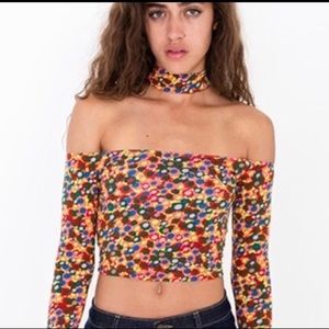🌸🍭Candy Flowers 🌼🍡Choker Crop
